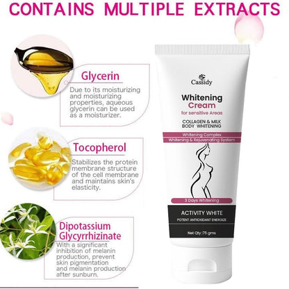 Cassidy Whitening Cream 150 gms Pack of 2